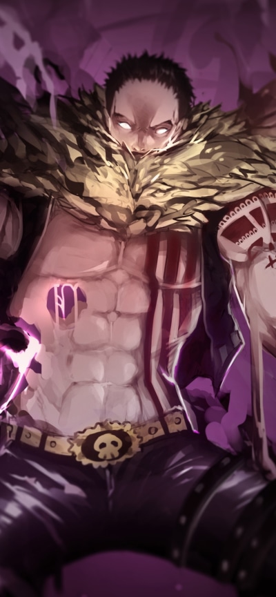 Anime One Piece, Charlotte Katakuri, 828x1792