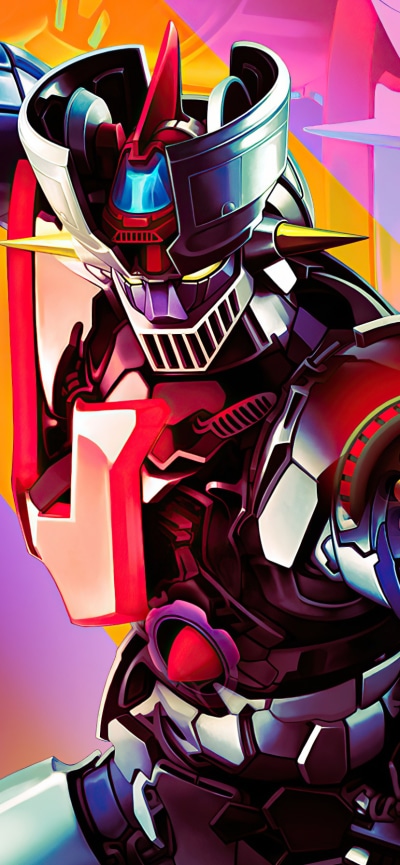 Anime Mazinger Z, Robot, 828x1792