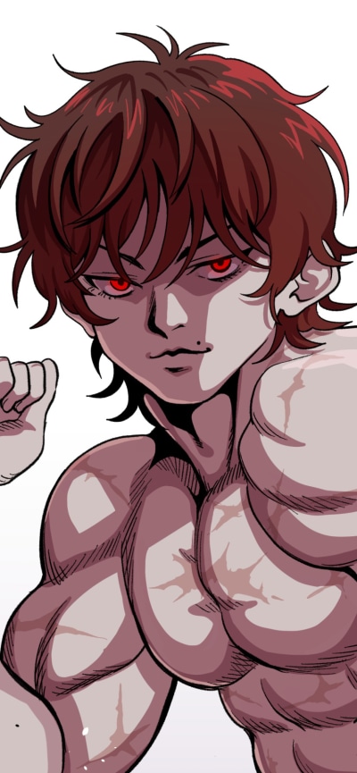 Anime Baki Hanma, Baki Hanma (Character), 828x1792