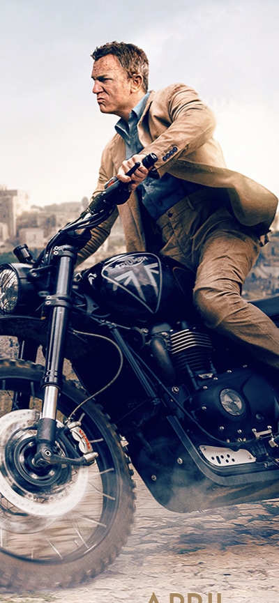 Movie No Time to Die, James Bond, Daniel Craig, 828x1792