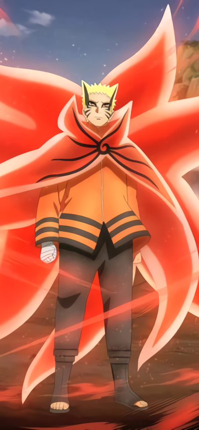Anime Boruto, Naruto Uzumaki, Baryon Mode (Naruto), 828x1792