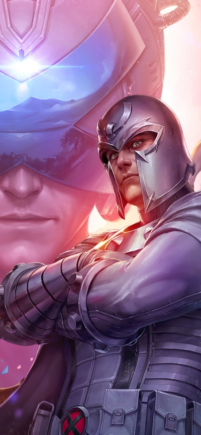 Video Game Marvel: Future Fight, Magneto (Marvel Comics), 828x1792