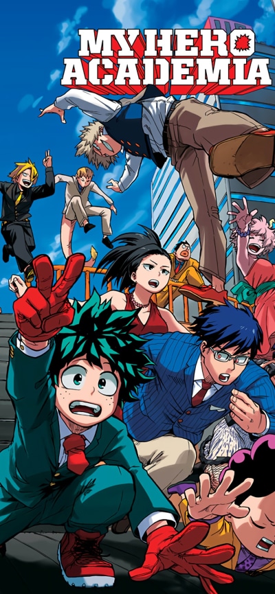 Anime My Hero Academia, 828x1792