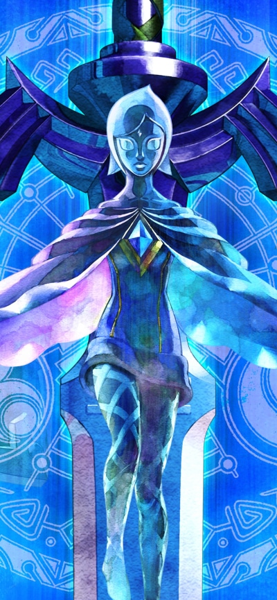 Video Game The Legend Of Zelda: Skyward Sword, Master Sword, 828x1792