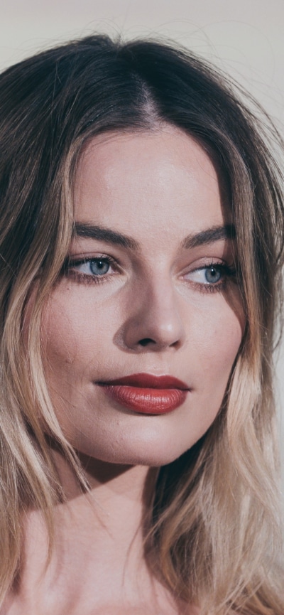 Celebrity Margot Robbie, Australian, Blue Eyes, Actress, Blonde, Face, 828x1792