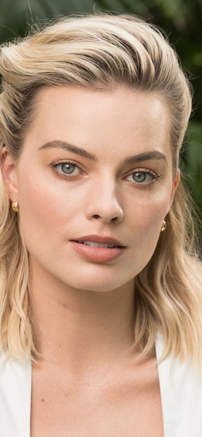Celebrity Margot Robbie, Blue Eyes, Blonde, American, Actress, 828x1792