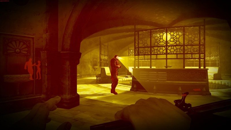 Dishonored, game, stealth, gameplay, screenshot, fan art, Chloe Moretz, light, monster, creepy