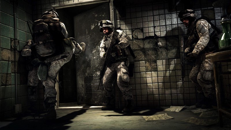 Battlefield 3, game, shooter, soldier, assault, gameplay, interface, screenshot, art