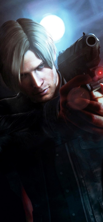 Video Game Resident Evil 6, Gun, 828x1792