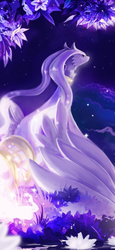 Anime Pokémon, Ho-oh (Pokémon), Reshiram (Pokémon), 828x1792
