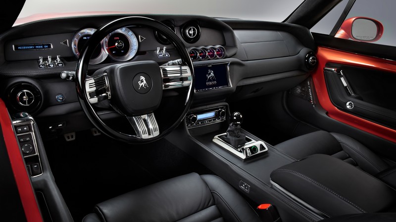 Equus Bass 770, Best Sports Cars 2015, fastback, muscle car, sports car, Detroit, test drive, speed, interior