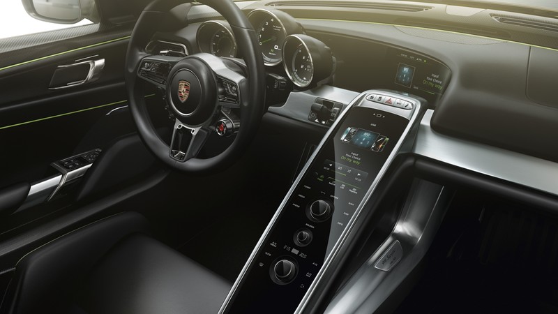 Porsche 918, Spyder, hybrid, elecric cars, Best Electric Cars 2015, sports car, interior, test drive, top gear
