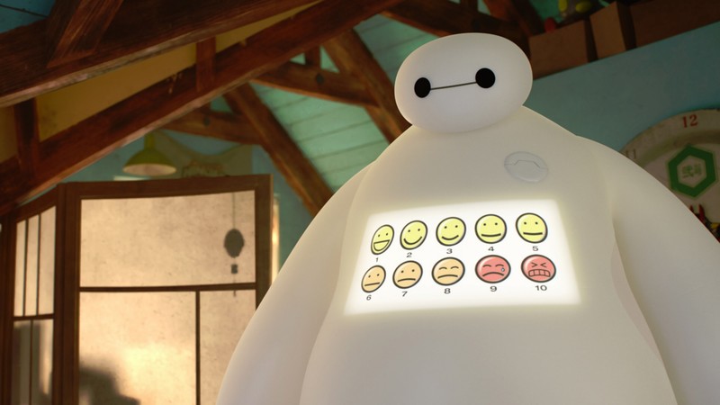 Big Hero 6, cartoon, Baymax, Hiro Hamada, emotions, review, 3D, watch, HD, Best Animation Movies of 2015