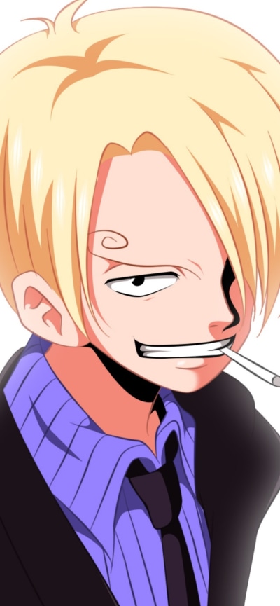 Anime One Piece, Sanji (One Piece), 828x1792