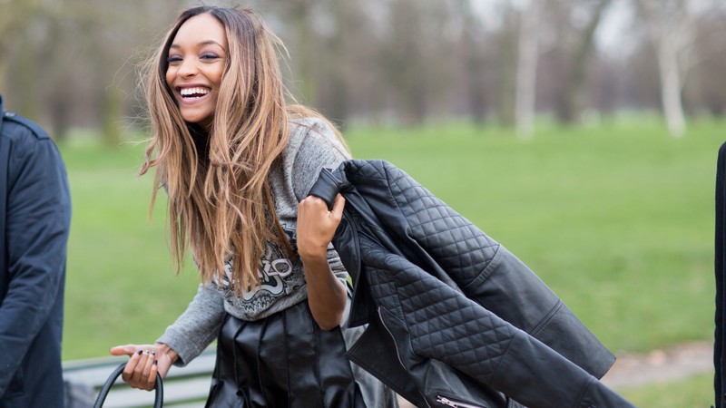 Jourdan Dunn, Top Fashion Models 2015, model, brunette, smile, Daniel Sturridge girlfriend