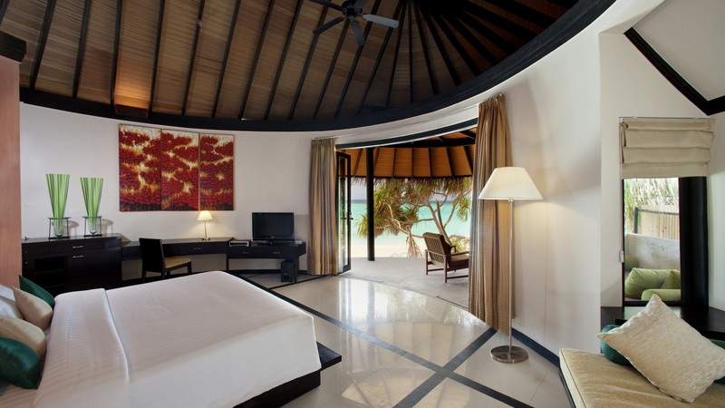 The Sun Siyam Iru Fushi, Best Hotels of 2015, tourism, travel, resort, vacation, bed, room