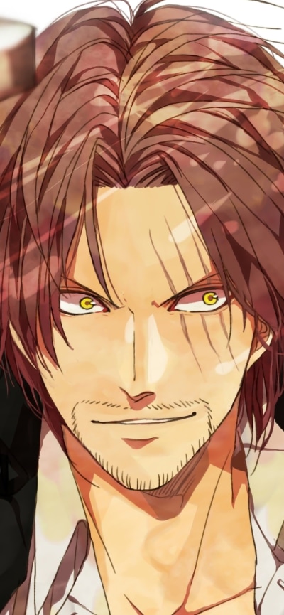 Anime One Piece, Shanks (One Piece), 828x1792