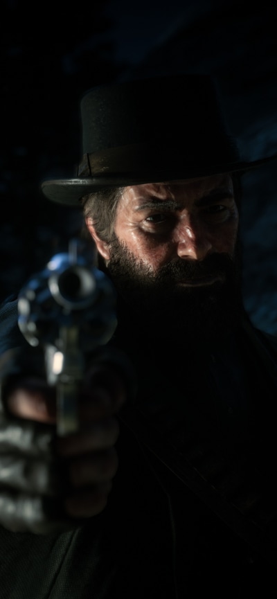 Video Game Red Dead Redemption 2, Arthur Morgan, 828x1792