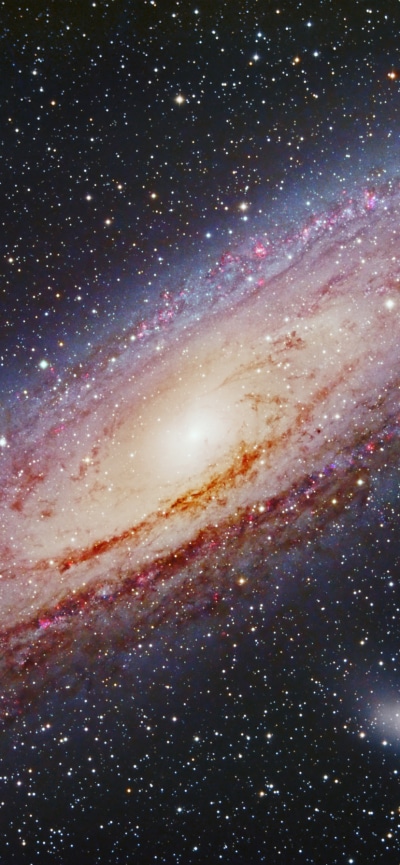 Sci Fi Galaxy, NGC 224, 828x1792