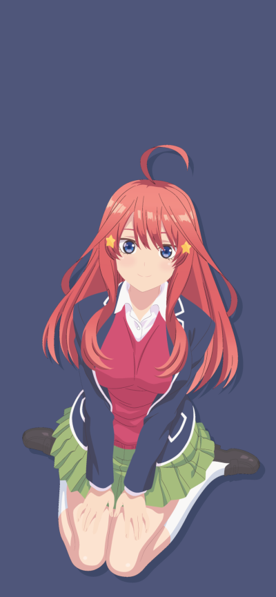 Anime The Quintessential Quintuplets, Itsuki Nakano, 828x1792