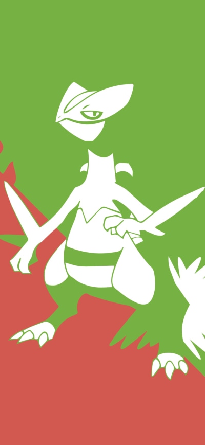 Anime Pokémon, Sceptile (Pokémon), 828x1792