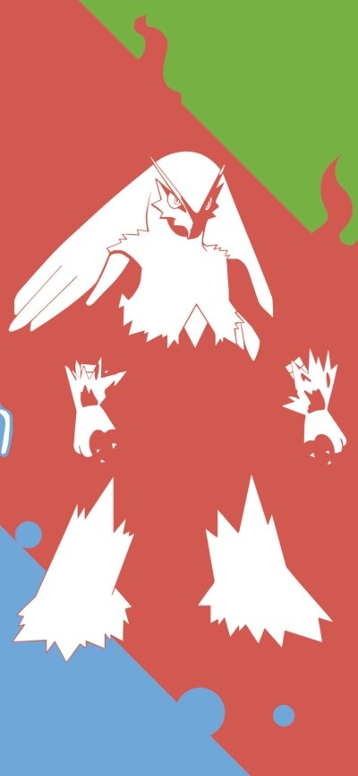 Anime Pokémon, Blaziken (Pokémon), 828x1792