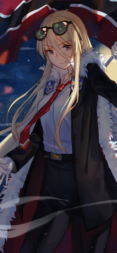 Anime Azur Lane, Bismarck (Azur Lane), 828x1792
