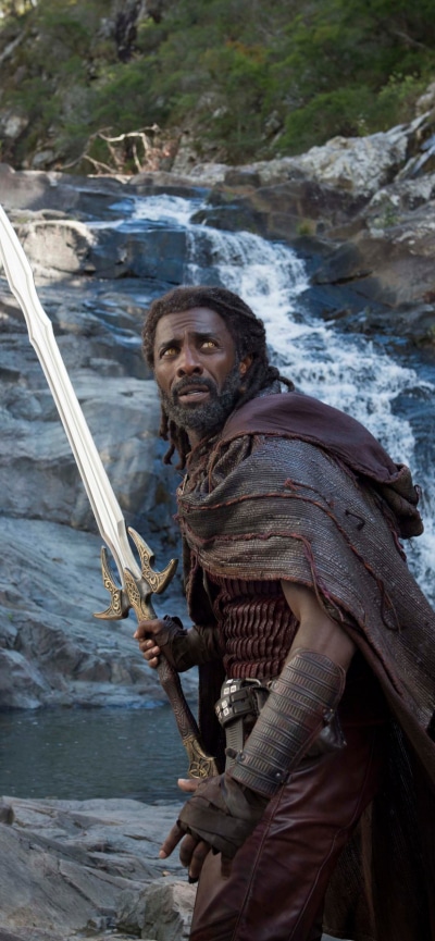 Movie Thor: Ragnarok, Heimdall (Marvel Comics), Idris Elba, 828x1792