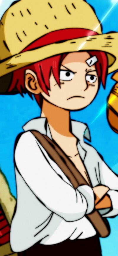 Anime One Piece, Shanks (One Piece), 828x1792