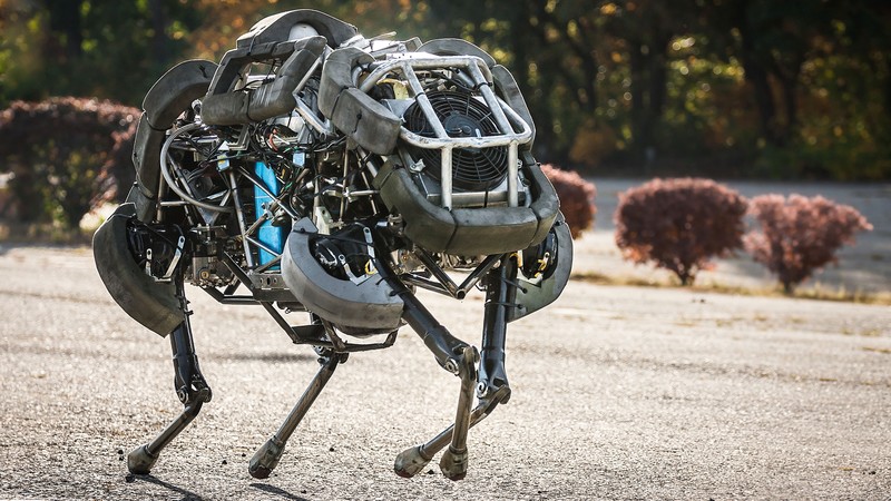 Boston Dynamics Wild Cat, Best Robots of 2015, robot, Wild Cat, Cheetah, four-footed, running, speed, review, Google
