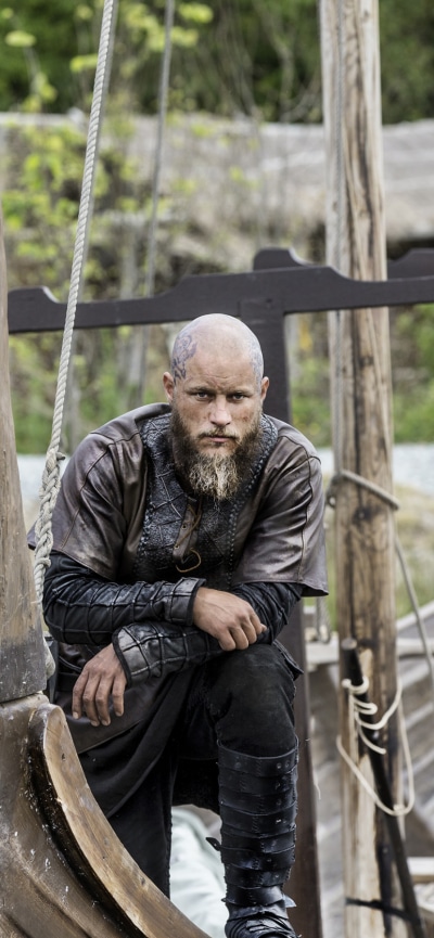 TV Show Vikings, Ragnar Lothbrok, Travis Fimmel, 828x1792