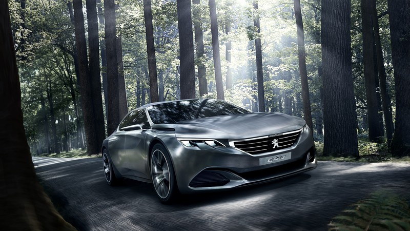 Peugeot Exalt, 4K, electric cars, concept, Peugeot, review, test drive, forest