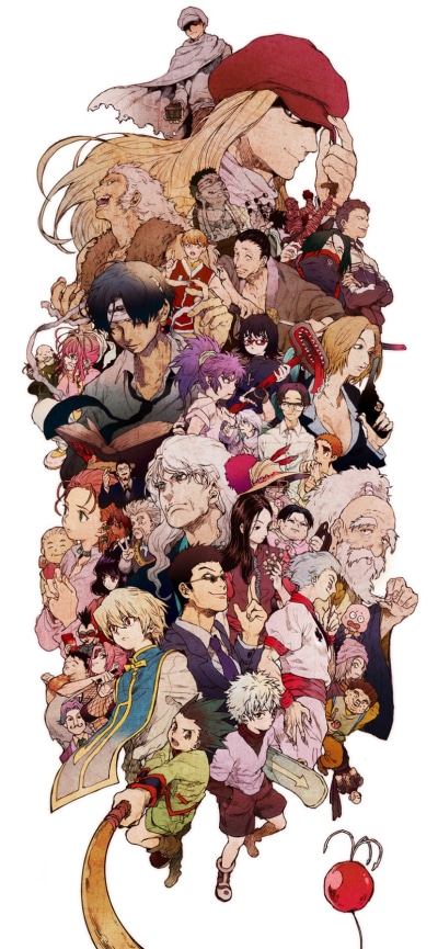 Anime Hunter x Hunter, 828x1792