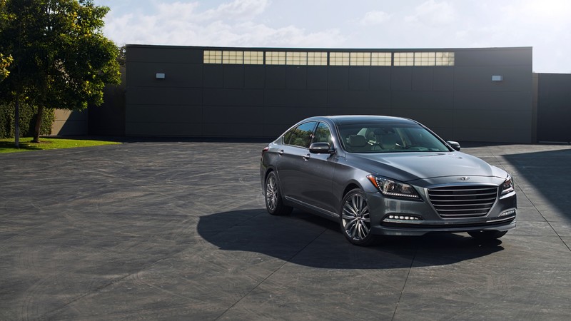 Hyundai Genesis, HCD-14, hybrid, DH, luxury cars, 2015 cars, review, test drive, front