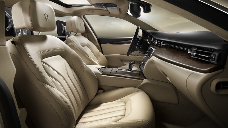 Maserati Quattroporte, supercar, luxury cars, sports car, interior, review, test drive, black