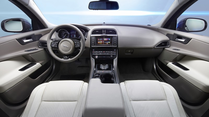 Jaguar XE, X760, 2015 cars, luxury cars, sports car, test drive, review, interior, red