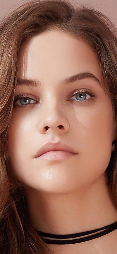 Celebrity Barbara Palvin, Face, Model, Hungarian, Blue Eyes, 828x1792