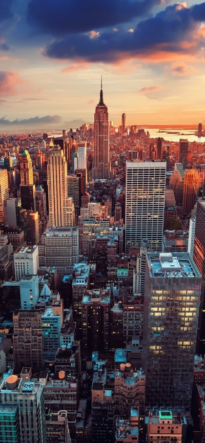 Man Made New York, USA, Skyscraper, City, Cityscape, Building, 828x1792