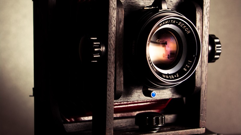 Mamiya, Sekor, camera, review, professional camera, focus, retro, nostalgia, front, side