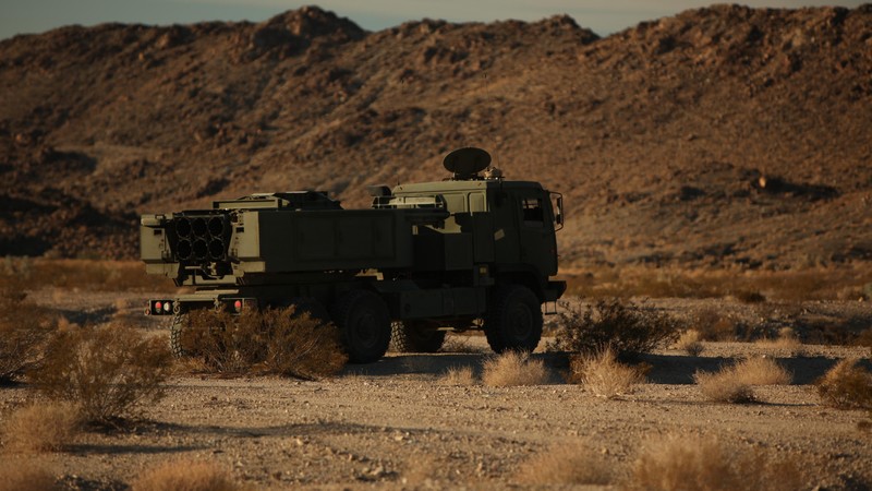 HIMARS, M142, artillery, High Mobility, Artillery Rocket System, C-130, U.S. Army