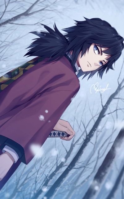 Anime Demon Slayer: Kimetsu no Yaiba, Giyuu Tomioka, 800x1280