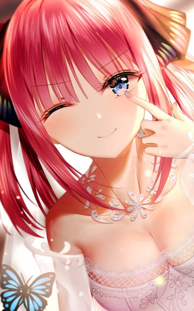Anime The Quintessential Quintuplets, Nino Nakano, 800x1280