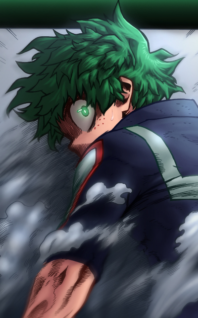 Anime My Hero Academia, Izuku Midoriya, 800x1280