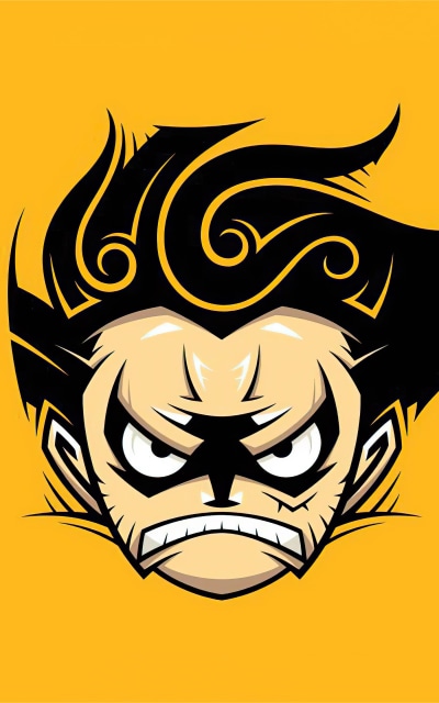 Anime One Piece, Monkey D. Luffy, 800x1280