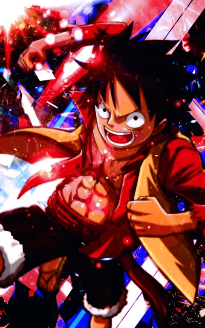 Anime One Piece, Monkey D. Luffy, 800x1280