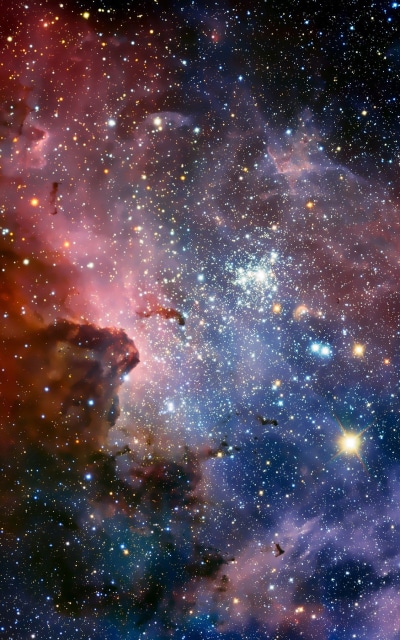 Sci Fi Nebula, Stars, 800x1280