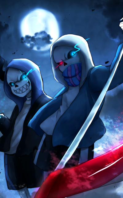 Video Game Undertale, Sans (Undertale), 800x1280