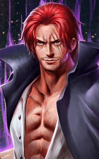 Anime One Piece, Shanks (One Piece), Straw Hat, Red Hair, 800x1280
