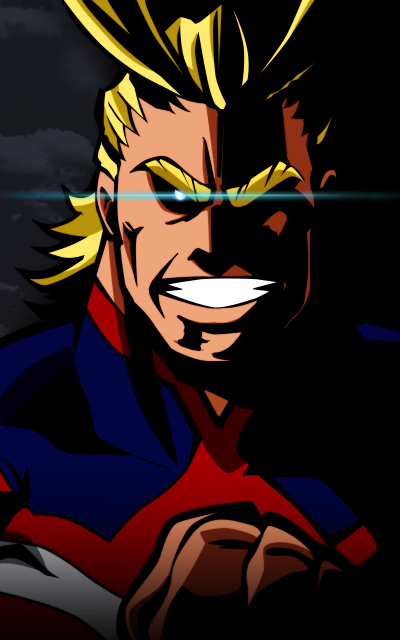 Anime My Hero Academia, All Might, 800x1280