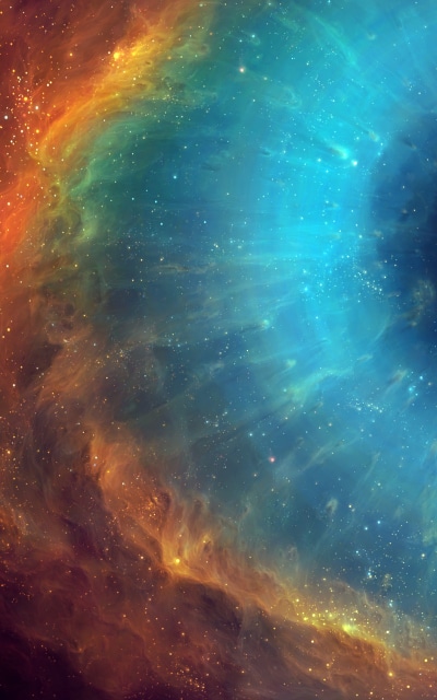 Sci Fi Nebula, Stars, Helix Nebula, Space, 800x1280